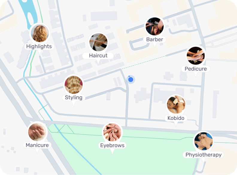 Service providers map